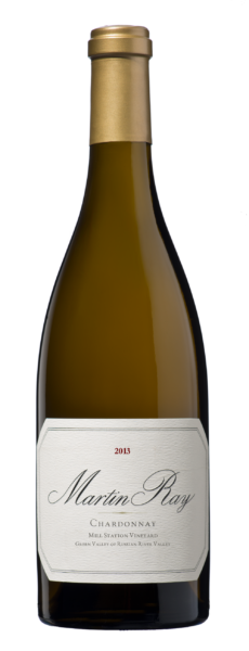 2013 Martin Ray Mill Station Chardonnay Bottle Shot
