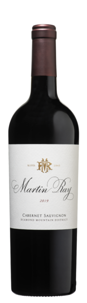 2019 Martin Ray Diamond Mountain Reserve Cabernet Sauvignon Bottle Shot