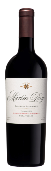 2016 Martin Ray Diamond Mountain Reserve Cabernet Sauvignon Bottle Shot