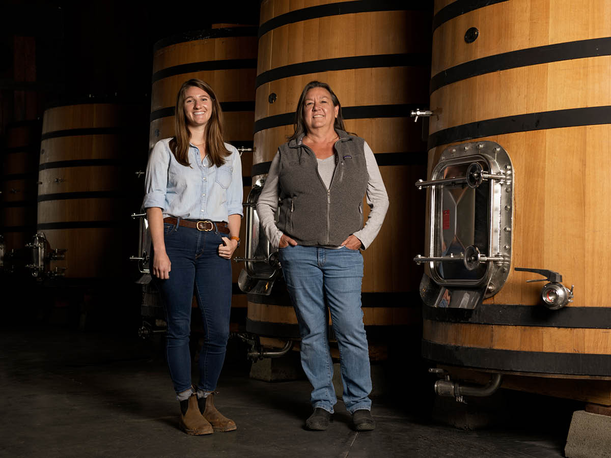 Martin Ray Winemakers Leslie Renaud and Raemy Paterson