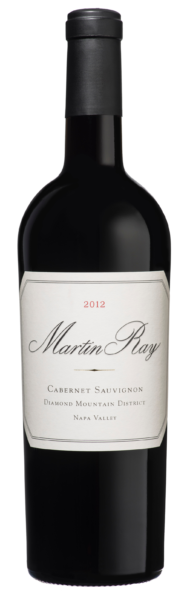 2012 Martin Ray Diamond Mountain Reserve Cabernet Sauvignon Bottle Shot