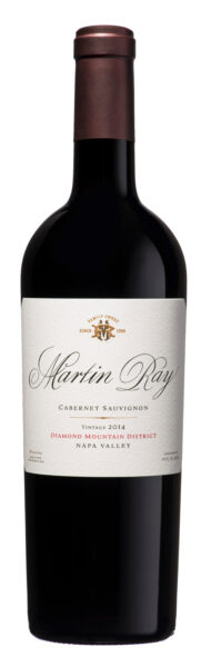 2014 Martin Ray Diamond Mountain Reserve Cabernet Sauvignon Bottle Shot