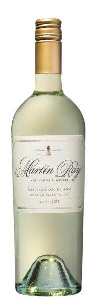 2017 Martin Ray Russian River Valley Sauvignon Blanc Bottle Shot