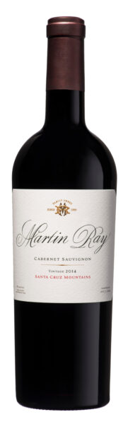 2014 Martin Ray Santa Cruz Mountains Reserve Cabernet Sauvignon Bottle Shot