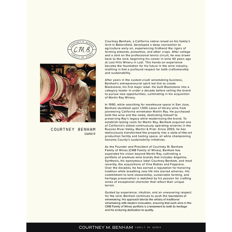 Martin Ray Courtney Benham Biography