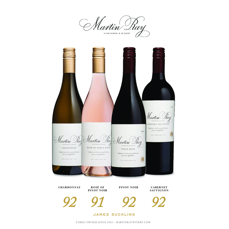 Martin Ray Press Sales Sheet – Suckling – Vintner’s Select