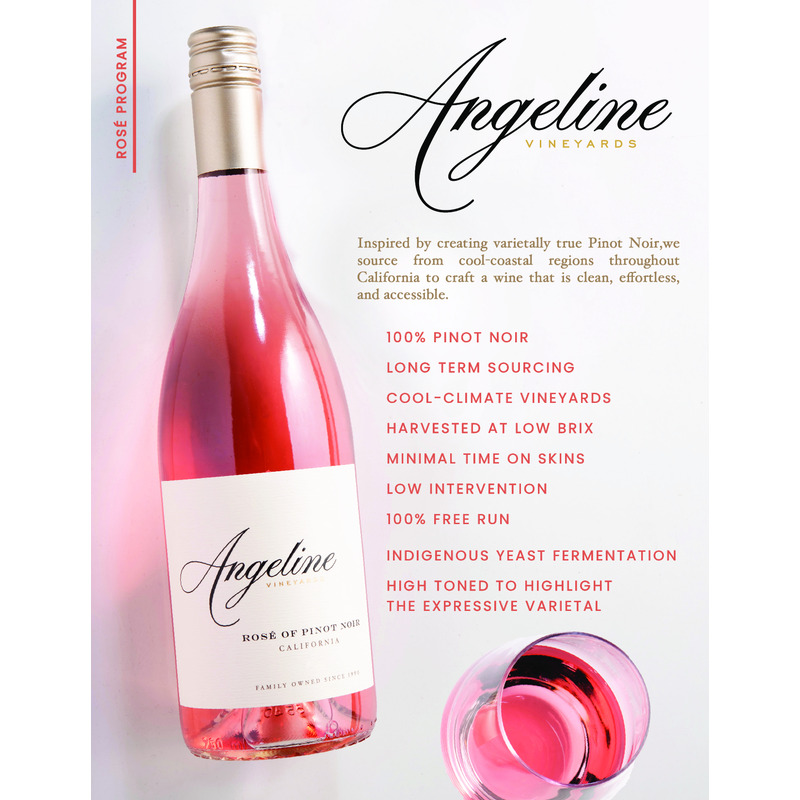 Angeline Rosé of Pinot Noir Program