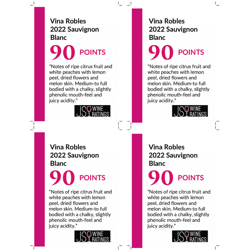 2022 Vina Robles Sauvignon Blanc Shelf Talker
