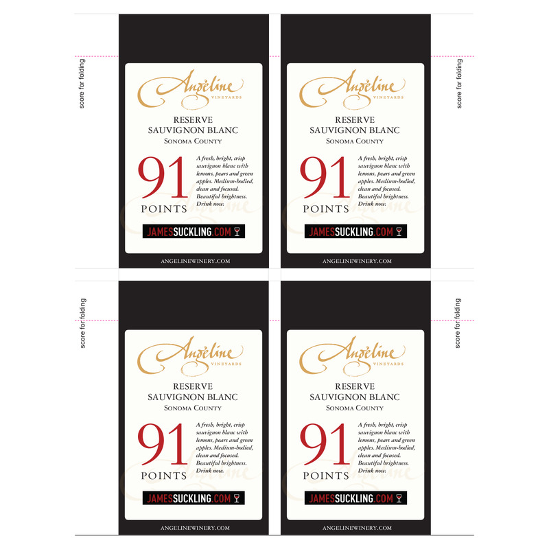2016 Angeline Reserve Sauvignon Blanc Shelftalker – Suckling