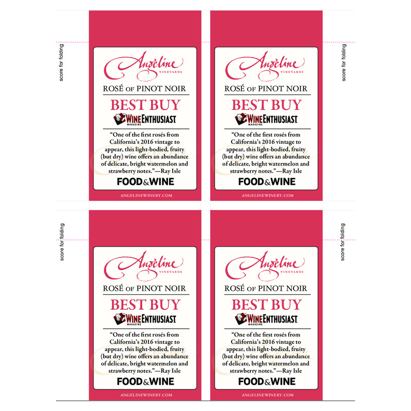 2016 Angeline Rosé Of Pinot Noir Shelftalker – Wine Enthusiast v2