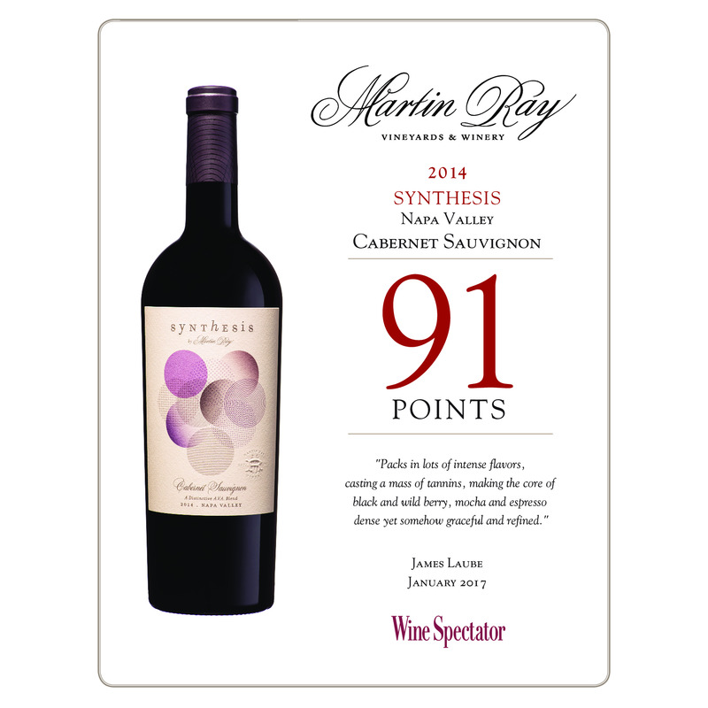 2014 Martin Ray Synthesis Napa Valley Cabernet Sauvignon Acclaim Sheet – Wine Spectator