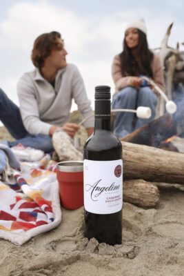 Angeline Cabernet Sauvignon Lifestyle Image - Bonfire
