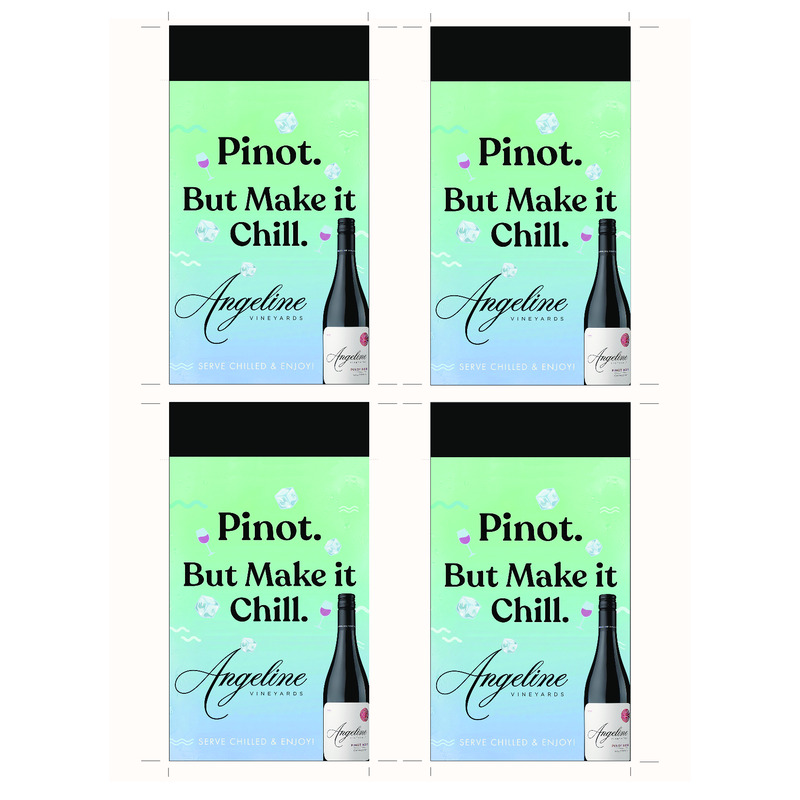 2024 Angeline Pinot Noir Shelf Talker - Chillable