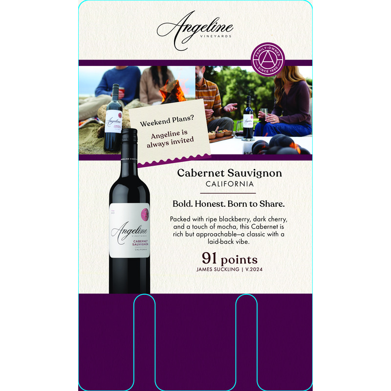 2024 Angeline Cabernet Sauvignon Case Card