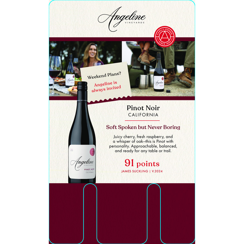 2024 Angeline Pinot Noir Case Card