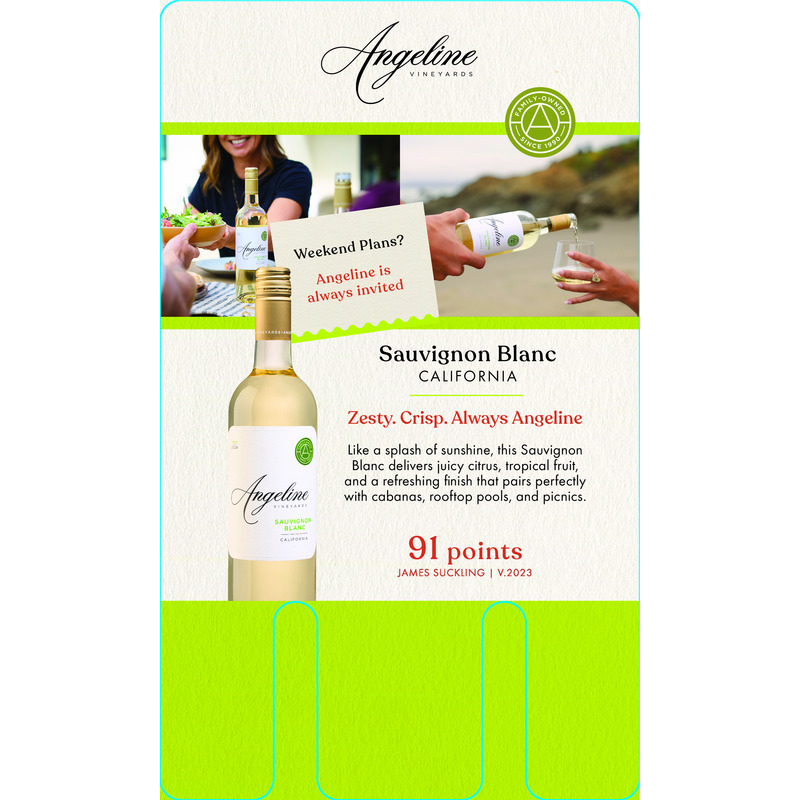2024 Angeline Sauvignon Blanc Case Card