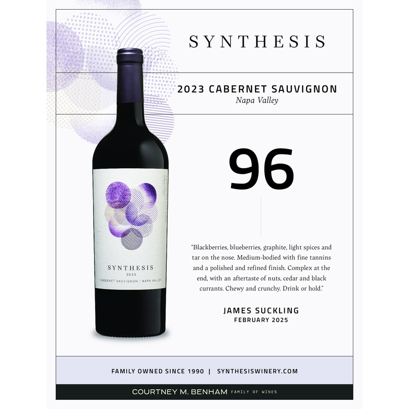 2023 Synthesis Napa Valley Cabernet Sauvignon Acclaim - 96pts James Suckling