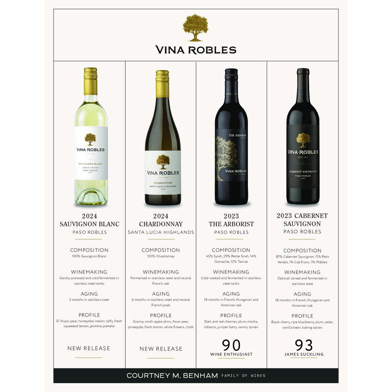 Vina Robles Family Sheet