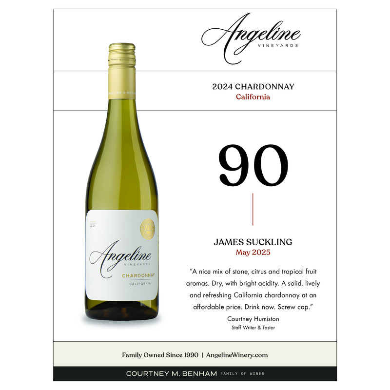 2024 Angeline Chardonnay Acclaim | 90 JS