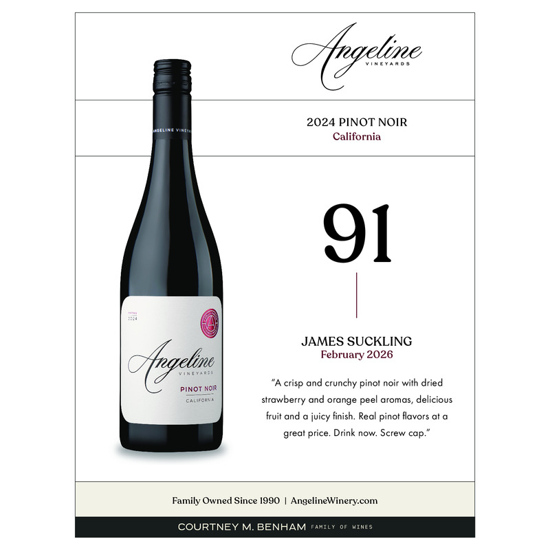 2024 Angeline Pinot Noir Acclaim | 91 JS