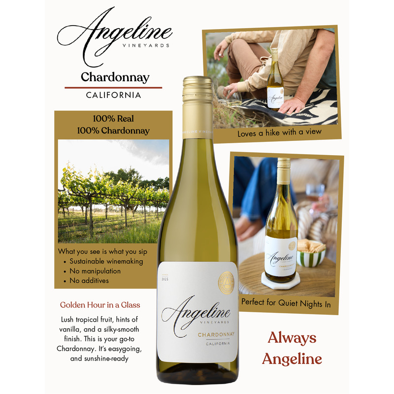 2025 Angeline Chardonnay Demo Sell Sheet