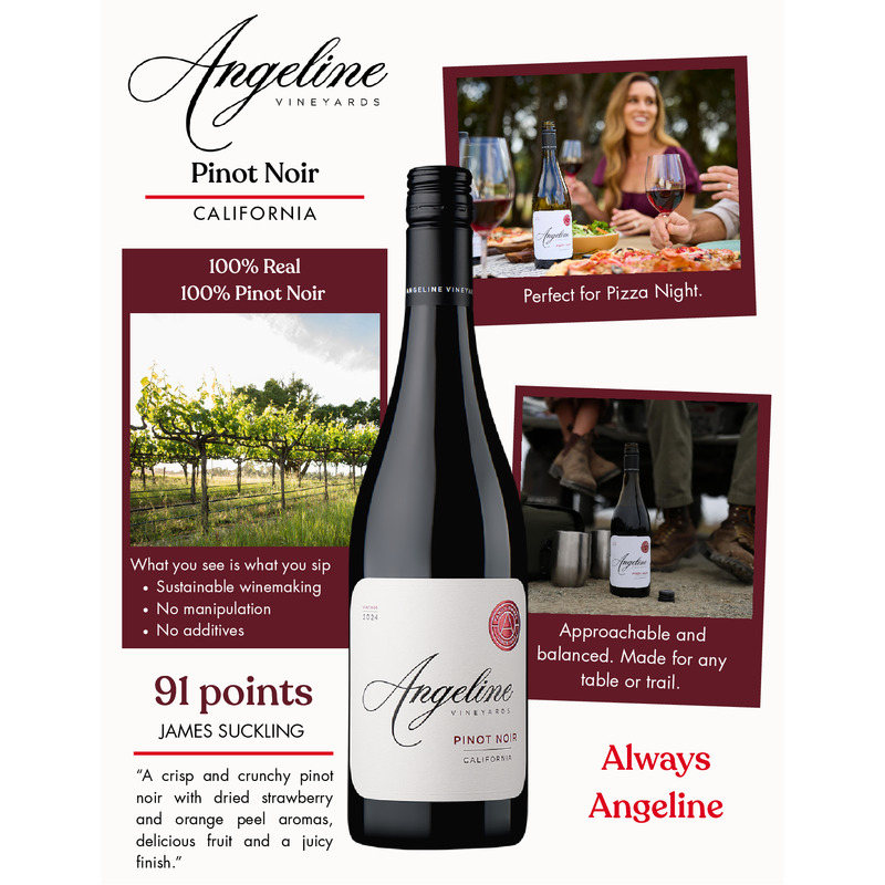 2024 Angeline Pinot Noir Demo Sell Sheet