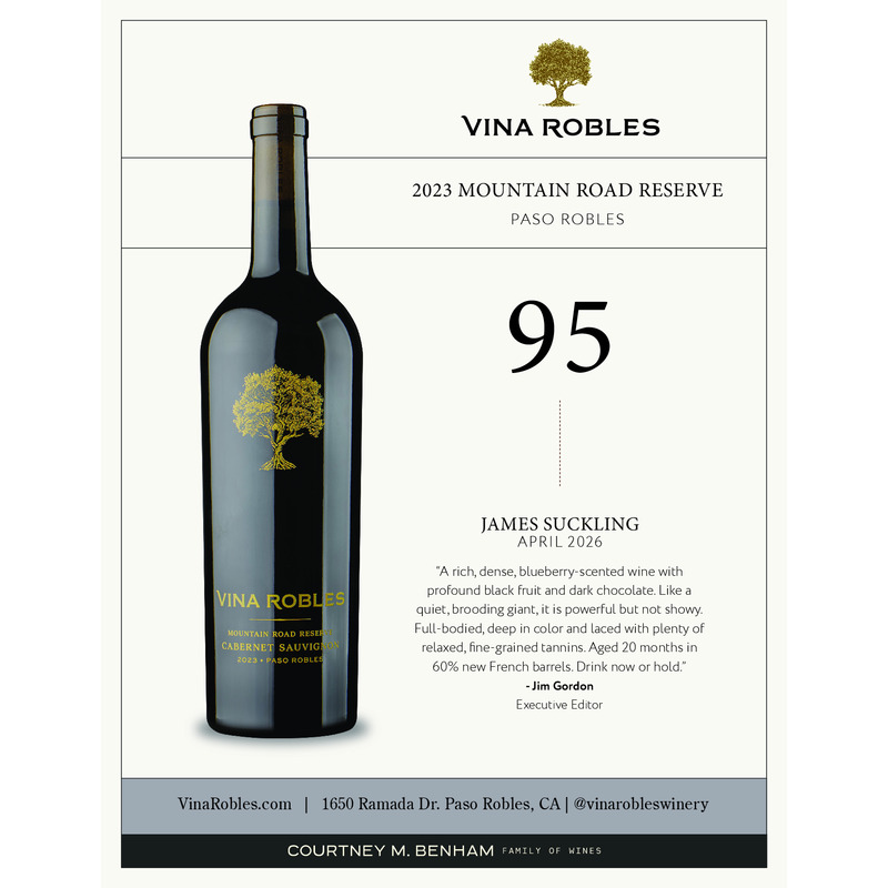 2023 Vina Robles Mountain Road Reserve Acclaim | 95 JS